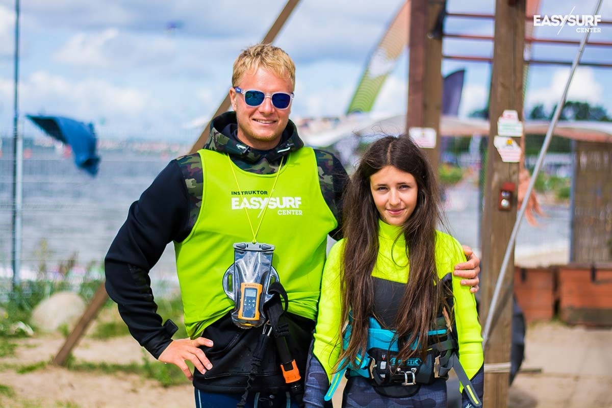 Kurs kitesurfingu z radiem