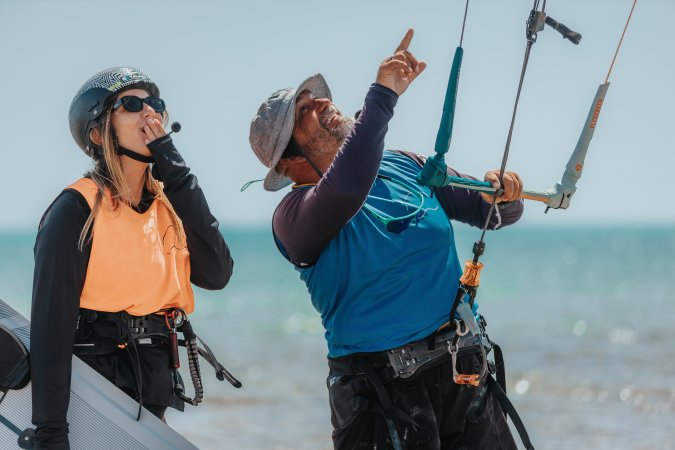 szkolenie kitesurfingu