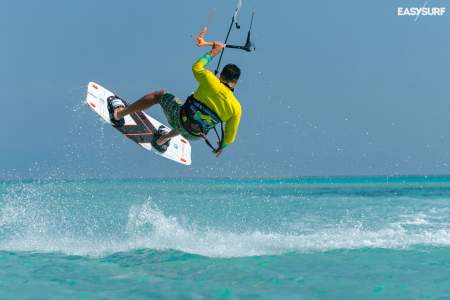 Kitesurfing w Hamacie