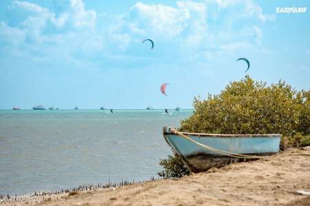 Kitesurfing w Hamacie
