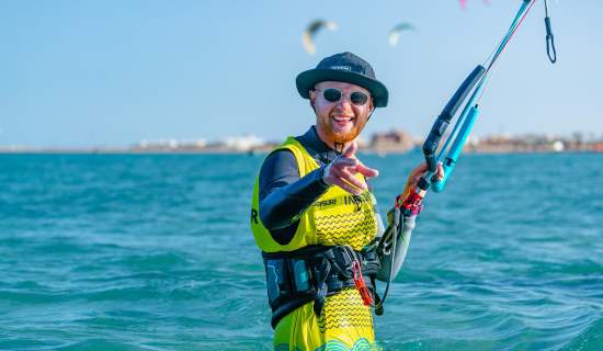 szkoła kitesurfingu Hamata