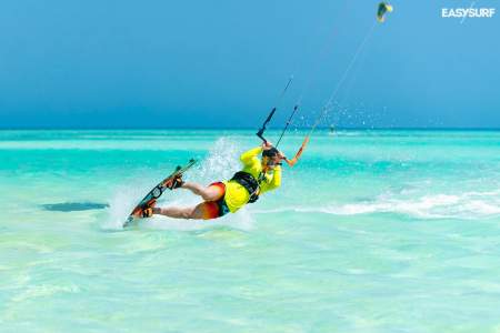 Kitesurfing w Hamacie