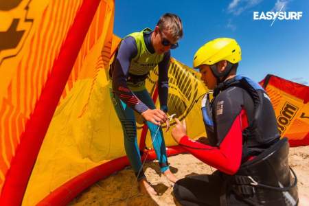 Kurs kitesurfingu dla dzieci