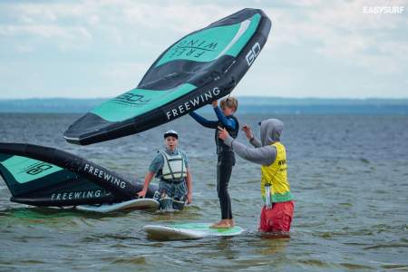 Wingfoil - nauka dzieci