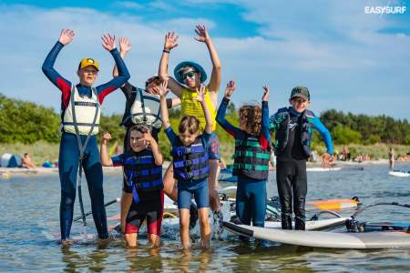 Windsurfing dla dzieci w Jastarni