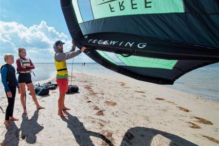 Wingfoil - nauka dzieci