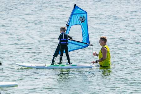 Windsurfing dla dzieci w Jastarni