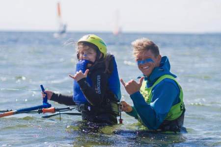 Kurs kitesurfingu dla dzieci