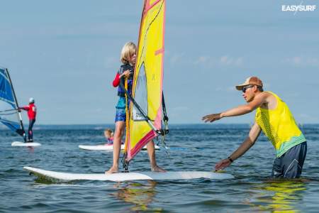 Windsurfing dla dzieci w Jastarni